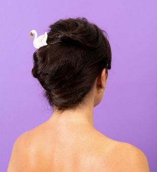 
                  
                    Load image into Gallery viewer, Swan Hair Stick
                  
                