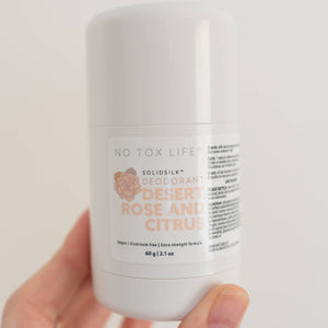 
                  
                    Load image into Gallery viewer, No Tox Life - SOLIDSILK® Deodorant (Desert Rose &amp;amp; Citrus) Refillable
                  
                