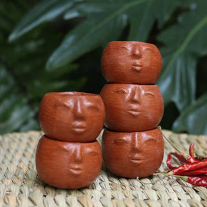 
                  
                    Load image into Gallery viewer, LUZ Collection - Las Caritas Mezcal Cups with Face Made in Oaxaca
                  
                