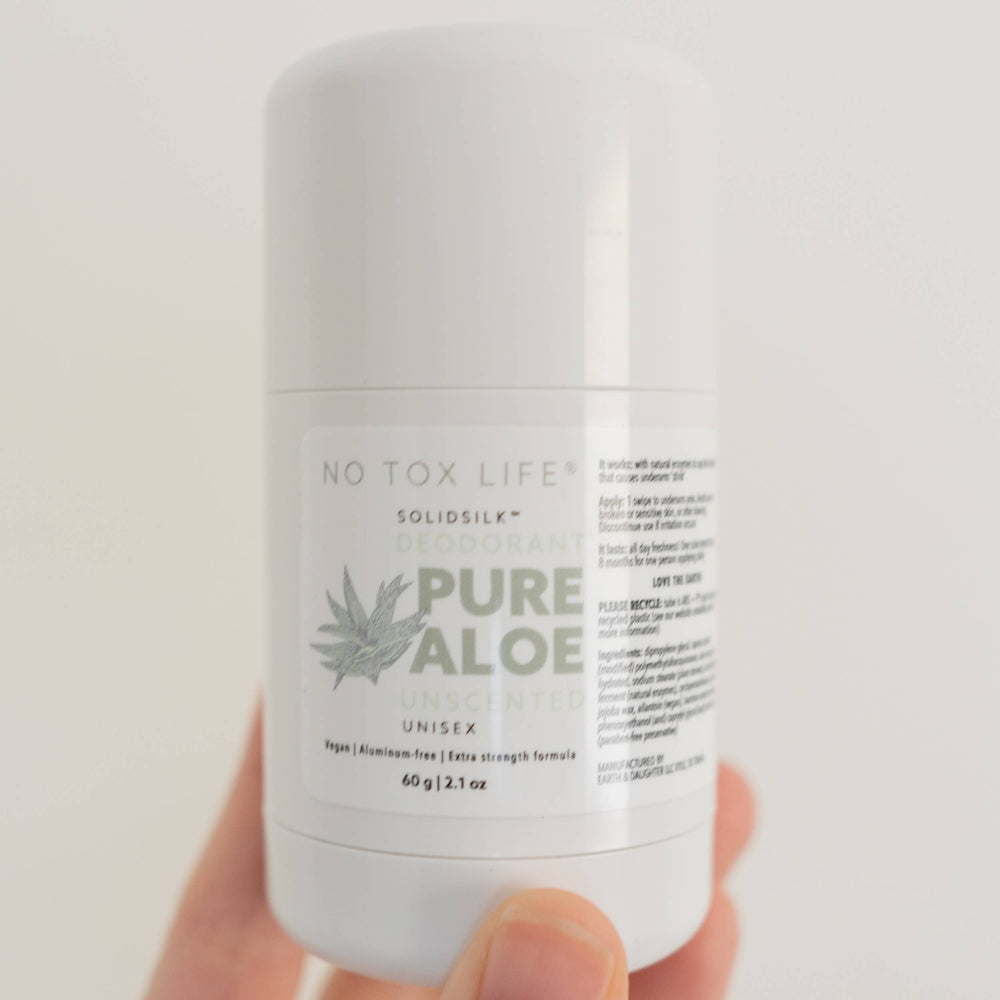 No Tox Life - SOLIDSILK® Deodorant (Pure Aloe) Refillable