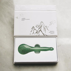 
                  
                    Load image into Gallery viewer, The Jade Acupressure Gua Sha Spoon
                  
                